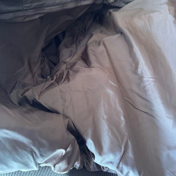 Vintage Flight Jacket Mouton Collar Deerskin Leather Colonel Vietnam size 44 XL - Picture 6 of 6